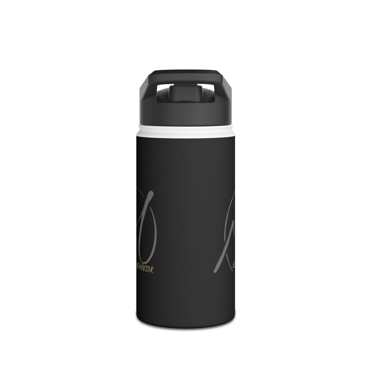 Mindful Behavior Stainless Steel Water Bottle, Standard Lid